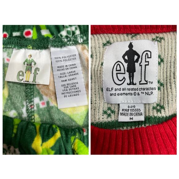 Buddy the Elf Ugly Christmas Sweater & Soft PJ Pants, Son of a Nutcracker - Picture 6 of 6